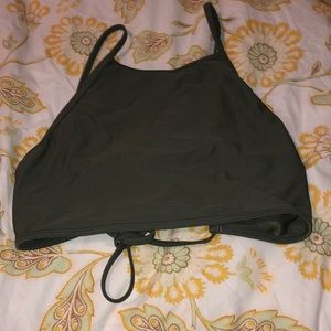 Aerie cropped bikini top